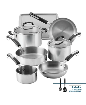 Farberware Brilliance 11-Pc Limited Edition Stainless Steel Cookware Set, Exclusively at Macy's