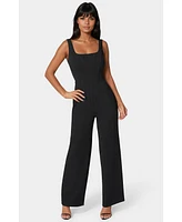 bebe Women's Corset Jumpsuit