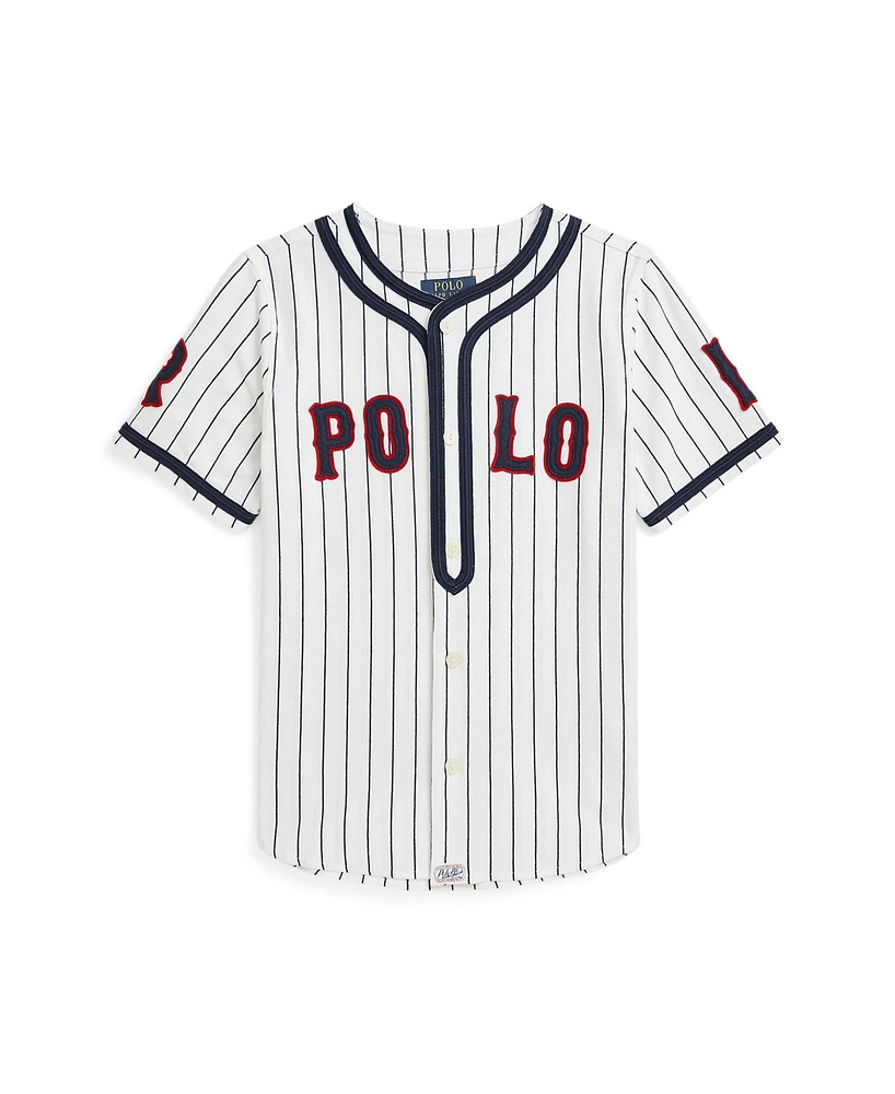 Polo Ralph Lauren Big Boys Logo Jersey Baseball Shirt