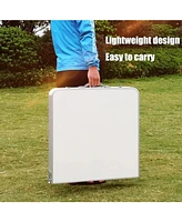Outdoor portable folding table large