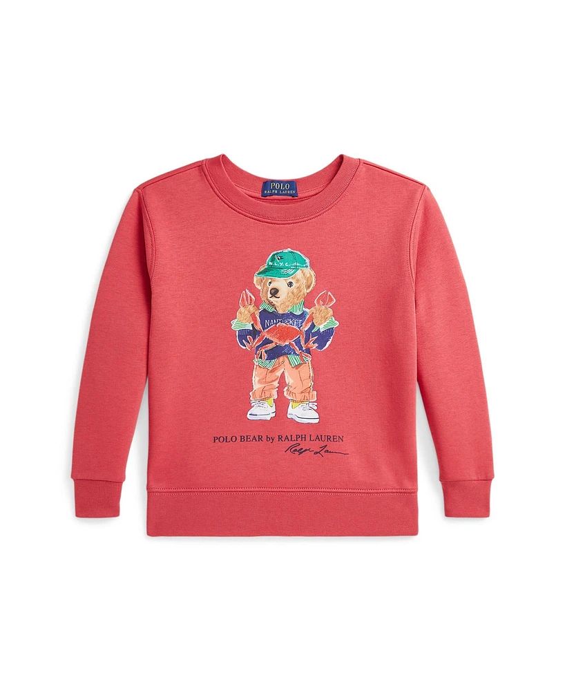 Polo Ralph Lauren Toddler and Little Boys Bear Fleece Sweatshirt