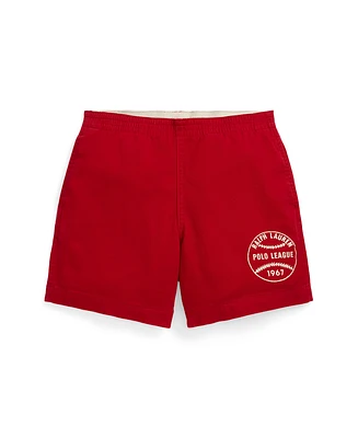 Polo Ralph Lauren Big Boys Baseball-Print Twill Shorts