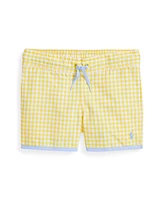 Polo Ralph Lauren Toddler and Little Boys Gingham Swim Trunk