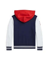 Polo Ralph Lauren Big Boys Baseball-Logo Double-Knit Hoodie