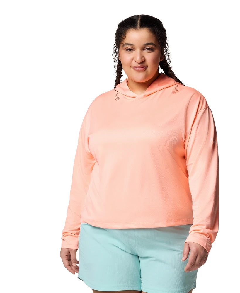 Columbia Plus Pfg Solar Stream Long Sleeve Hoodie Top