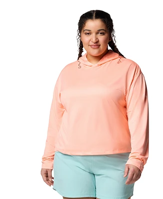 Columbia Plus Pfg Solar Stream Long Sleeve Hoodie Top