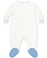 Disney Baby Boys Mickey Mouse Footed Coverall & Hat, 2 Piece Set