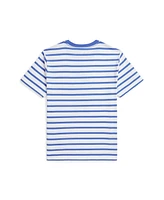 Polo Ralph Lauren Big Boys Bear Striped Jersey T-Shirt