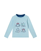 Toddler/Child Boys Shark Graphic Rashguard Set