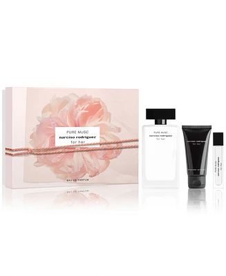 Narciso Rodriguez 3-Pc. For Her Pure Musc Eau de Parfum Gift Set