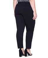 Liverpool Los Angeles Plus Kelsey Mid-Rise Slim-Leg Pants