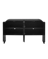 4-Door Sideboard with Rounded Corners