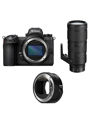 Nikon Z 6II Mirrorless Camera, Bundle with Nikon Nikkor Z 70-200mm f/2.8 Vr S Lens, Nikon Ftz Ii Mount Adapter