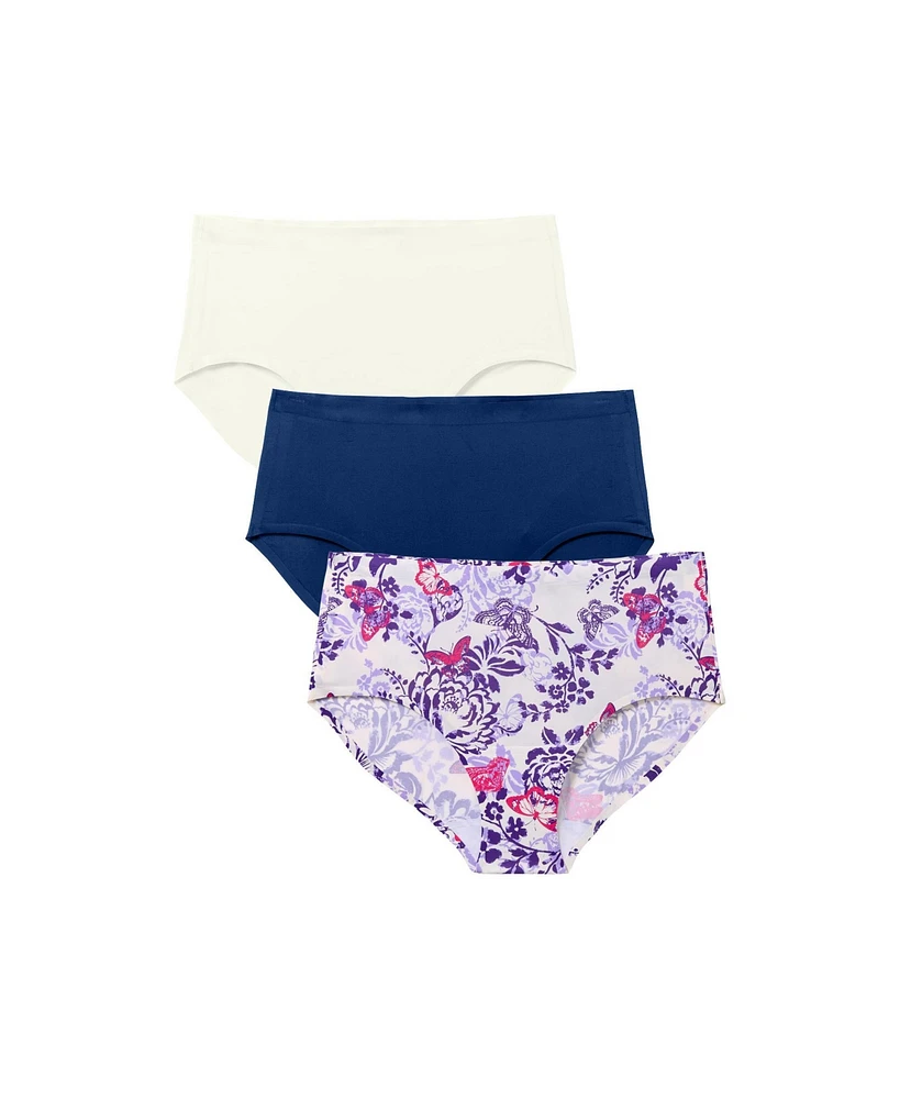 Comfort Choice Plus 3-Pack Bonded Panty