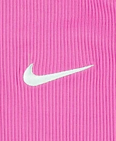 Nike Toddler Girls 2-Piece Ribbed Quarter-Zip Top and Leggings Set