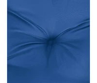 Garden Bench Cushions 2 pcs Blue 78.7"x19.7"x2.8" Oxford Fabric