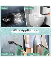 1400W Handheld Steam Cleaner with 14-Piece Accessory Kit and Child Lock