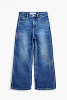 Desigual Girls Girls's Denim pants with stars