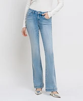 Vervet Women's Mid Rise Bootcut Jeans