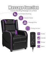 Home Massage Gaming Recliner Chair