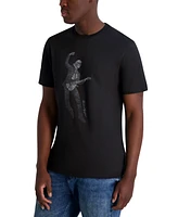 Karl Lagerfeld Paris Men's Guitar Graphic T-Shirt