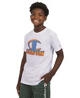 Champion Big Boys Logo Graphic Short-Sleeve T-Shirt