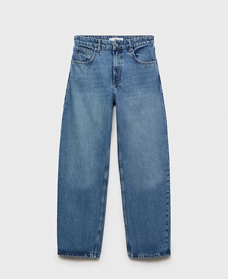 Mango Women's Mid-Rise Balloon Jeans