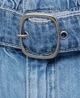 Mango Women's Denim Belted Shorts