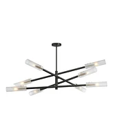 Dainolite 10.50" Metal Wand 8 Light Led Pendant