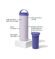 Willow Portable Milk Cooler, Purple