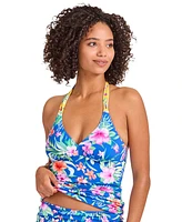 Tommy Bahama Women's Reversible Halter Tankini Top