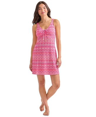 Tommy Bahama Women's Point Tie-Neck Spa Dress