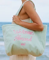 Slip 2-Pc. Pure Silk Travel Pillow & Beach Bag Set - Les Vacances
