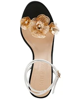 Steve Madden Women's Sheila Floral Embellished Stiletto Sandals