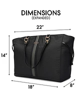 Elle Eleganza 32 Liters Monogram Weekender Tote Bag