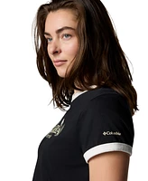 Columbia Women's Rolling Bend Graphic Ringer Top