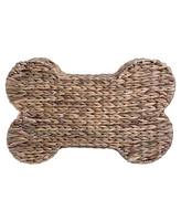 Bone Dry Hyacinth Shape Pet Storage Basket