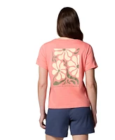 Columbia Women's Rolling Bend Graphic Short Sleeve Top