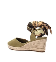 Refresh Women's Espadrilles With Wide Ribbon Laces