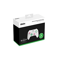 8Bitdo Ultimate Mini Wired Controller with Rgb Ring, Hall Effect Joysticks and Triggers for Xbox, Windows - Translucent Pink