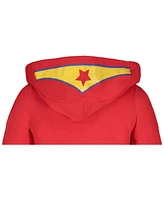 Warner Bros Justice League Wonder Woman Zip Up Costume Hoodie Toddler|Child Girls