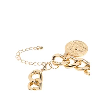 Coin Charm Bracelet