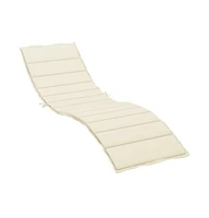 Sun Lounger Cushion 78.7"x23.6"x1.2" Oxford Fabric