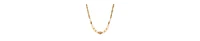 2028 Faux Cultivated Pearl Twisted Chain Necklace