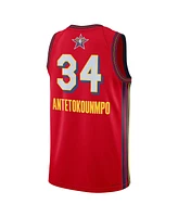 Jordan Men's and Women's Giannis Antetokounmpo Red 2025 Nba All-Star Game Swingman Player Jersey