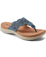 Earth Women's Sadie T-Strap Flat Sandals