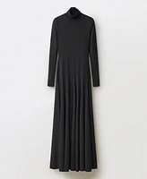 Mango Women's Flared Ponte Dress