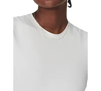 Sweaty Betty Women's Explorer Ribbed Crewneck Compression T-Shirt