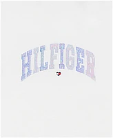 Tommy Hilfiger Big Girls Arched Sequin Boxy Short Sleeve T-Shirt