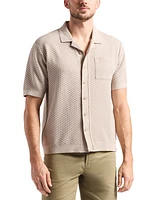 Men's Willow Relaxed Fit Short Sleeve Button-Front Camp Shirt